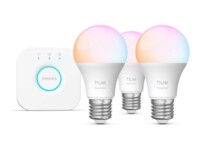 Philips Hue White and Color Ambiance Essential Starter Kit LED-lyspære 8W F 806lumen 2200-6500K 16 millioner farver