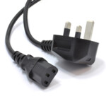 C13 (KETTLE) TO UK POWER CORD