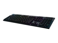 Logitech G915 LIGHTSPEED Wireless RGB Mechanical Gaming Keyboard - GL Tactile Tastatur Mekanisk RGB/16,8 millioner farver Trådløs Nordisk