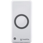 Varta Trådløs opladningspude/power bank 10000mAh 18Watt 1xUSB-A 1xUSB-C Grå Hvid