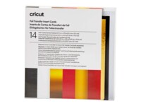 Cricut Royal Flush Sampler Folietransfe-indstikskort Rød Guld