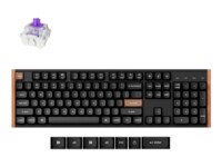 Keychron K10 HE Tastatur Magnetisk RGB Trådløs Kablet