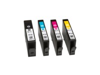 HP 912 Sort Gul Cyan Magenta Blæk 6ZC74AE#301