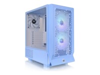 Thermaltake Ceres 330 TG ARGB Tårn Udvidet ATX Ingen strømforsyning Blå
