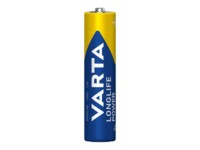 Varta Longlife Power AAA / LR03 Standardbatterier 10