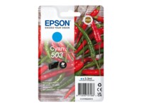Epson 503 Singlepack Cyan 165 sider Blæk C13T09Q24020