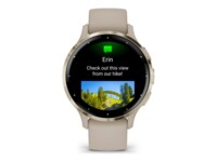 Garmin Venu 3S 41 mm Beige Guld SmartWatch
