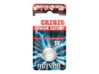 Maxell Knapcellebatterier CR2025