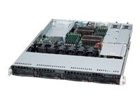 Supermicro SC815 TQC-R706WB2 Rackversion Udvidet ATX 750Watt Strømforsyning Sort