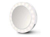 Ecomed CM-20E Makeup-spejl Sølv Hvid