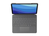 Logitech Combo Touch Tastatur og folio-kasse Saks Ja Kablet Schweizisk Apple 13-inch iPad Pro (M4)