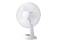 Nedis FNTB10CWT30 Køleventilator Bord Hvid
