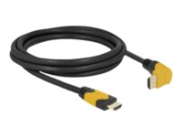 Delock HDMI-kabel 2m Sort