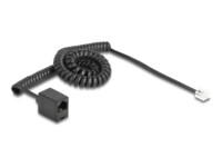 DeLOCK Telefonkabel 3m Sort