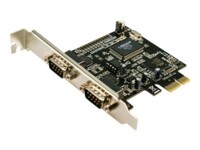 LogiLink PCI Express Interface Card Serial 2x Seriel adapter PCI Express x1 1Mbps