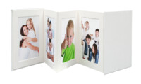 Deknudt Leporello white 8x13x18 8 photos A66DC1 8PH
