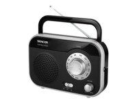 Sencor SRD 210 Privat radio Sort Sølv