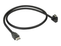 Inter-Tech USB 3.2 Gen 2 USB Type-C kabel Sort