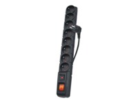 acar S8 dual Strømstødsbeskytter 8-stik 10A Sort 5m