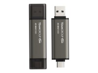 Team X2 Max 2TB USB 3.2 Gen 1 / USB-C USB stick Grå