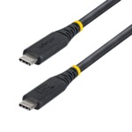 StarTech.com CC50CM40GUSB4TP USB-C to USB-C to USB-C USB-C 0,5m 0,5m Sort Sort