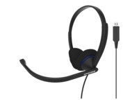 Koss CS 200 USB Kablet Høretelefoner Sort