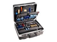 B&W TOOL.CASES flex Dokumentmappe Til værktøjer Sort Aluminium Groft slag ABS-plastik