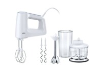 Braun MultiMix 3 HM 3137 WH Håndmixer 500W Hvid