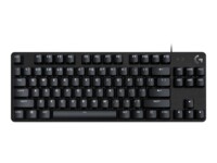 Logitech G G413 TKL SE Tastatur Mekanisk Hvid Kabling Fransk