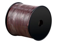 goobay Bulkhøjttalerkabel Rød/sort 100m