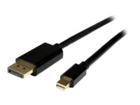 StarTech.com Mini DisplayPort han -> DisplayPort han 4 m Sort