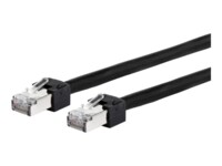 METZ CONNECT Ultraflex500 CAT 6 S/FTP, PiMF 1m Patchkabel Sort