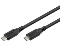 goobay USB Type-C kabel 1m Sort