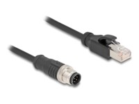 DeLOCK CAT 5e S/FTP 2m Netværkskabel Sort