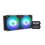 Zalman ALPHA2 SE A24 Kabinetblæser 1-pack Sort 120 mm