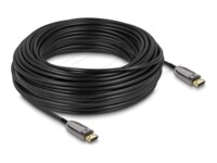 Delock Active Optical DisplayPort kabel Sort