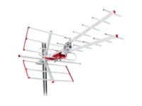 Maclean MCTV-855A Antenne Rød Sølv 470 - 790 Mhz 170 - 230 MHz
