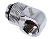 Alphacool Eiszapfen Connector Series L-connector Kølevæske system tilpasning 1-pack Sølv