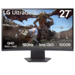 LG UltraGear 27GS60QX-B 27' 2560 x 1440 (2K) HDMI DisplayPort 180Hz