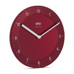 Braun BC 06 R-DCF Funkwanduhr rot