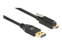 Delock USB Type-C kabel 2m Sort