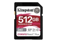 Kingston Canvas React Plus SDXC UHS-II Memory Card 512GB 280MB/s