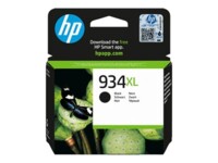 HP 934XL High Yield Black Original Sort 1000 sider Blæk