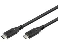 Goobay 74728 USB-C to USB-C 2m Sort