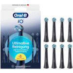 Borsthuvud iO Ultimate Clean Black 8st
