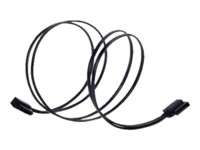 SilverStone Seriel ATA-kabel Sort 50cm