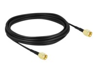 DeLOCK Antennekabel Koaksial 5m Sort Sort