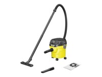 Kärcher KWD 1 W V-12/2/18 Støvsuger Beholder Sort/gul
