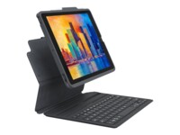 ZAGG Pro Keys Tastatur og folio-kasse 7 farver Trådløs Nordisk