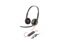 HP Poly Blackwire 3220 Kablet Høretelefoner Sort